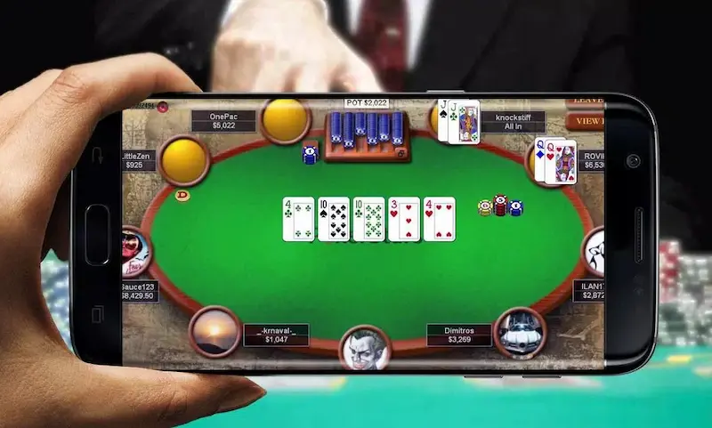 Chơi Poker trên Mobile